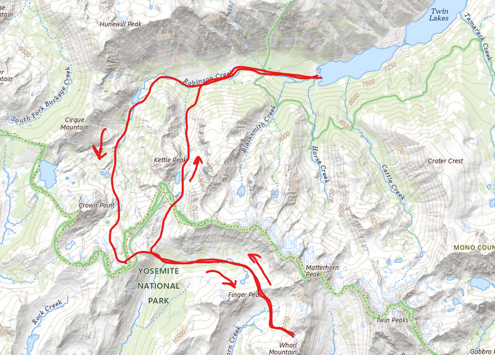 USGS map